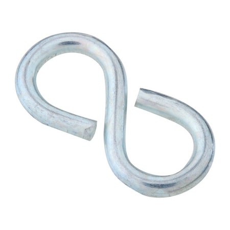 National Hardware National Hardware Zinc-Plated Silver Steel 1-1/4 in. L Closed S-Hook 1 pk N121-350